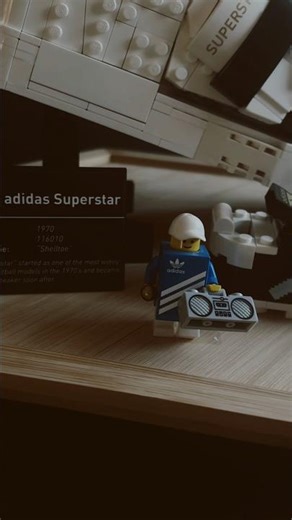 LEGO Adidas Superstar – Big & Mini Showcase 👟 #lego #adidas #superstar #collection #showcase #enjoy