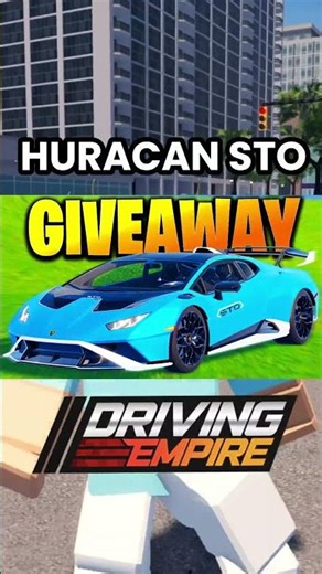 *FREE* HURACAN STO GIVEAWAY! #roblox #shorts