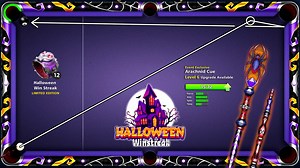 8 Ball Pool - Halloween Winstreak 12 Rings - Free Arachnid Cue Level 7 - GamingWithK YouTube Channel: https://www.youtube.com/c/gamingwithk #GamingWithK #8ballpool #Halloween | Gaming with K