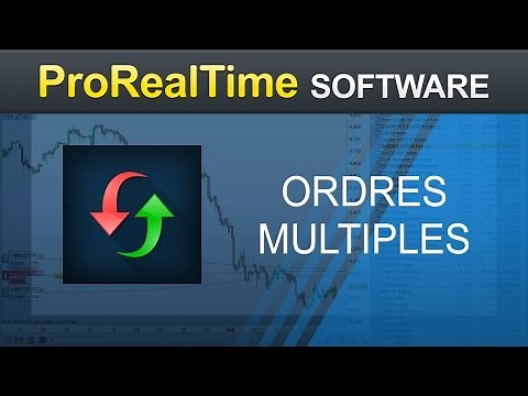 Passage d'ordres liés - ProRealTime