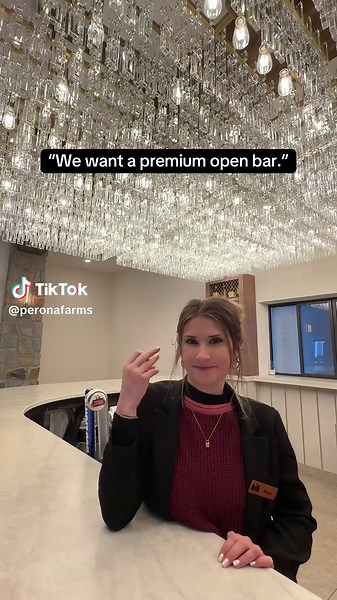 We 🫰hear 🫰you🫰 #njweddingvenue #peronafarms #weddingvenue