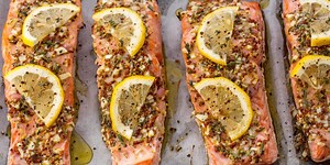 Broiled Salmon