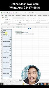 WRAPCOLS Function in Excel in Nepali | Dynamic Array Data Arrange गर्ने सजिलो तरिका