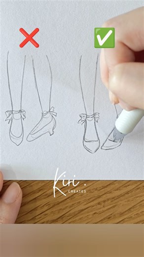 Kiri Creates on Instagram: "How to draw heels 👠 / shoes #howtodraw #draw #animedrawing #howtodrawanime #animetutorial #drawingtutorial"