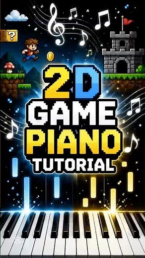 Mario Bros. Theme Piano Tutorial #piano #entertainment #pianomusic #music #tutorial #supermario