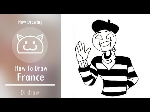 How to Draw Countryhuman France