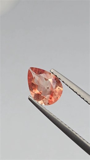 Rare Natural Red Andesine Oregon Sunstone | Also Known as Red Labradorite | Pear Cut Faceted Loose | 8x6 Mm | 0.75 Cts | #L877 - Etsy