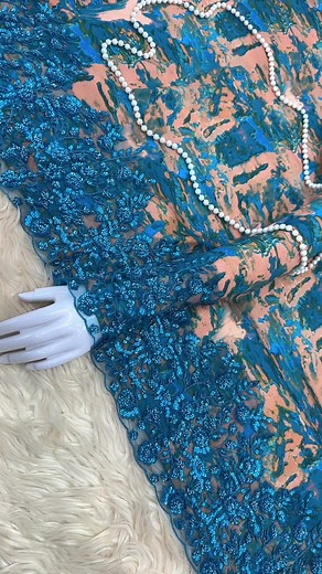 Lace Mahsuri colour turqoise cantiknyaaaa 🩵 | Qaleesha