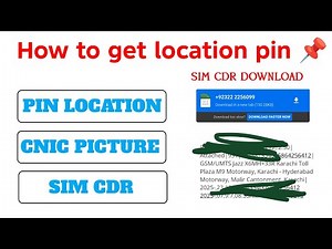 How to get location current location pin location new method 2025 CDR full working sim informat CDR