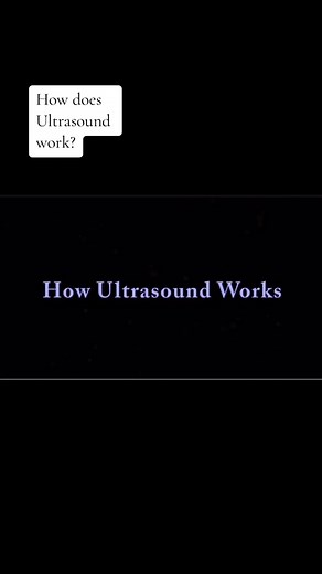 How does ultrasound work? #ultrasound #ultrasoundtech #ultrasoundscan