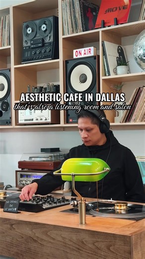 This Latino-owned coffee shop doubles as a listening room and a hair salon…plus, a $5 any drink happy hour on Thursdays 👀 If you haven’t been to @commongooddtx your sign! This hyper-local concept blends a high-end coffee shop, curated listening room, and hair studio all in one bright, airy space, making it one of the most unique spots in Dallas. Music is at the heart of it all, with local DJs spinning vinyl and cafe raves popping up for daytime parties. Plus, their new spring menu features fun 