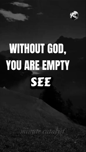 ​Without God, You Are Empty 🖤 (Deep Motivation)#shorts