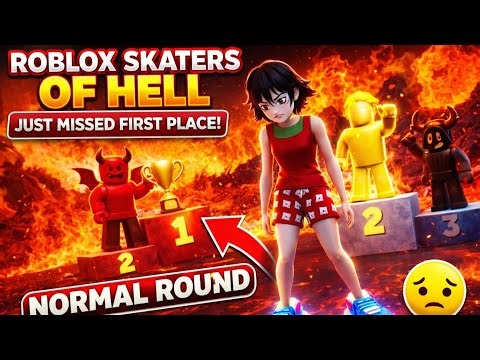 Roblox Skaters Of Hell Normal Round Just Miss First Position | Roblox