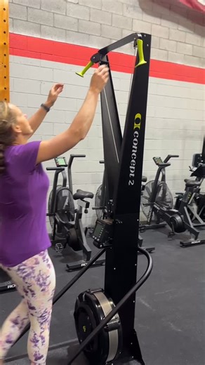 How to use the new concept 2 ski erg | CrossFit Garage