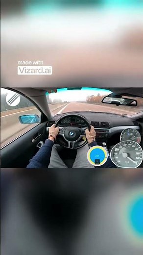 BMW E46 330i Top Speed Drive on German Autobahn 🏎