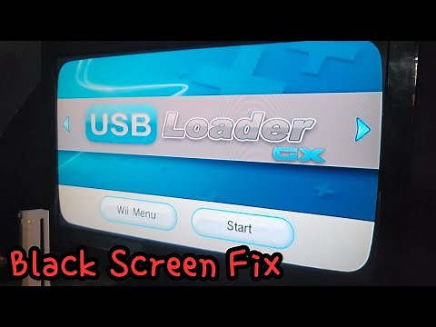 USB Loader GX Black Screen Fix for Modded Wii