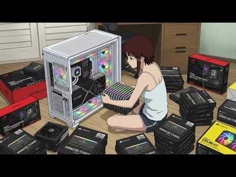 2 hour chill DnB mix for building your PC