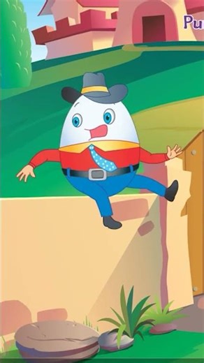 Humpty Dumpty | Nursery Rhymes & Kids Songs | #shorts