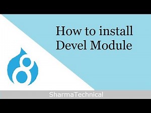 How to install Devel Module