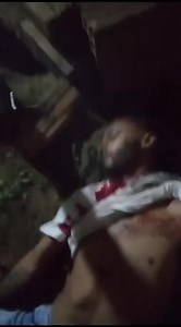 Gang member killing a rival in Brazil