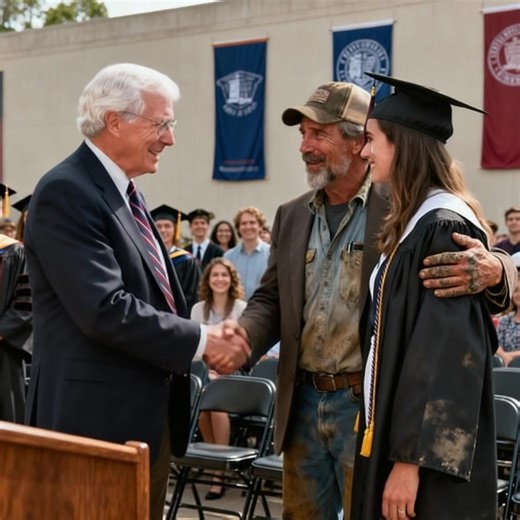 My stepfather was a construction worker for 25 years and raised me to get my PhD. Then the teacher was stunned to see him at the graduation ceremony. That Night, After the Defense, Professor Santos Came to Shake My Hand and Greet My Family. When It Was Tatay Ben’s Turn, He Suddenly Stopped, Looked Closely at Him, and His Expression Changed. I was born into an incomplete family. As soon as I learned to walk, my parents separated. My mother, Lorna, took me back to Nueva Ecija, a poor rural area fi