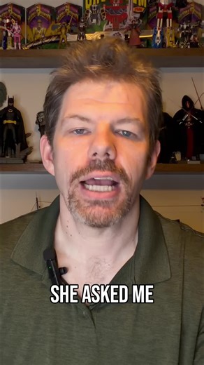 She asked about life and family, then said,