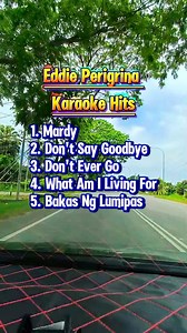 Eddie Perigrina Karaoke Hits| #karaoke #karaokehits #musicislife #musiclovers #contentcreator #ContentMonetization #fypageシ #fypシ #karaokeversion 1.Mardy 2. Dont say goodbye 3. Dont ever go 4. What am i living for 5. Bakas ng lumipas. | Angie in Malaysia