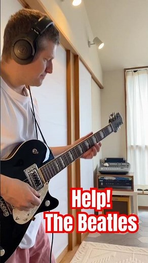 Help The Beatles Guitar Cover