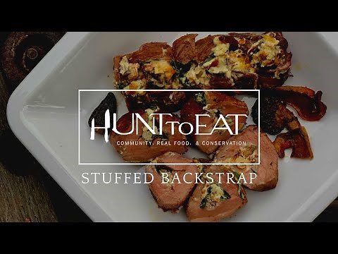 Stuffed Venison Backstrap Recipe