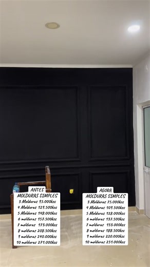 4K views · 23 reactions | Anotai É ASSIM QUE SE FAZ #sofiasart7 #Ripados #painel #moldurasboiseries #Tetofalsoempladur #Pinturas #Promoção CEO @fredericovicente | Projecto Sofias Art | Facebook