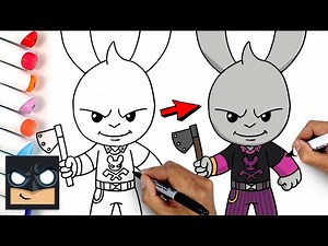 How To Draw Guggimon | Fortnite Draw and Color Tutorial - Videos For Kids