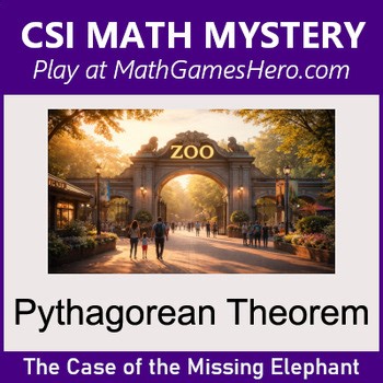 Pythagorean Theorem | Digital CSI Math Mystery Game