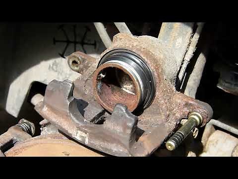 Part 1 Lubricating the Brake Piston Seal -vhow to and why you should