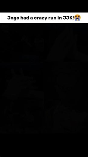 Jogo had a crazy run in JJK!😭 #jjk #mappa #gojo #jogo #anime #memes #fypシ゚viral