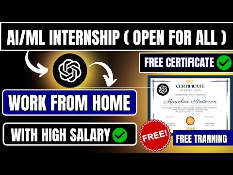 AI/ML Internship 🔥 | Remote Internship | Ai Internship