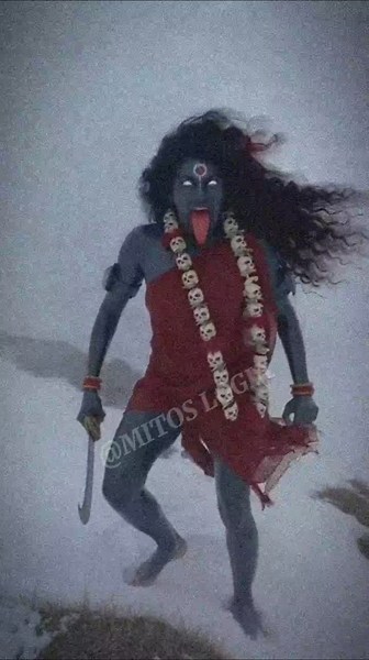 DEWI MAA KALI (the appearance of the goddess Maa Kali) #god #hindu #india
