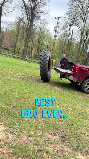 Mini Highland Tractor Tire Destruction! | Mini Highland Adventures