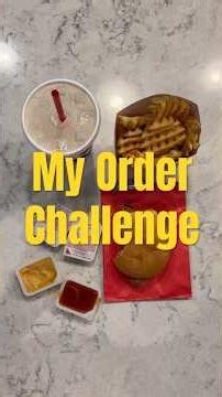 I’m trying the “My Order Challenge”, but I don’t like what I ordered. 🫣