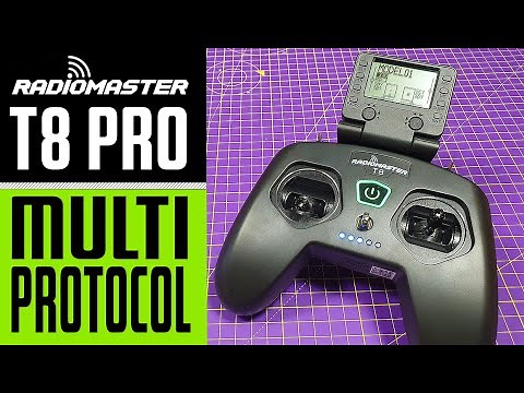 Radiomaster T8 Pro Multi-protocol CC2500 Transmitter / 16CH Hall Sensor Gimbals OpenTX / Review