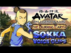 All Sokka Voice Clips • Avatar: The Last Airbender The Burning Earth • Voice Lines (Jack De Sena)