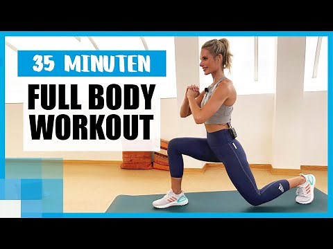 35 MIN Full Body Workout: Four Rounds of Interval Training with Kaya Renz 💥 | No Equipment