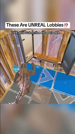 What Are These UNREAL Lobbies⁉️ #Fortnite #FortniteMemes #Chapter6 #FortniteClips