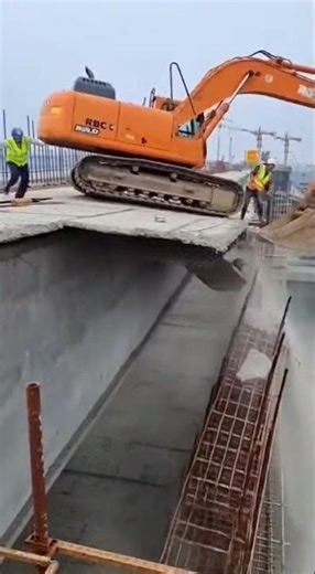 Normal Construction Ends as Bridge Deck Suddenly Collapses