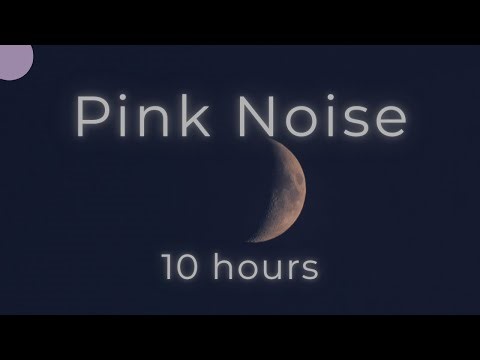 Pink Noise ( Black Screen) - 10 Hours for deep sleep, focus, relaxation & tinnitus relief
