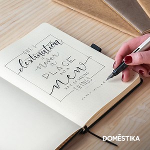 102K views · 414 reactions | Learn how to create a handmade, stylish, and functional bullet journal using illustration and hand lettering. Click to learn more. | Domestika | Facebook
