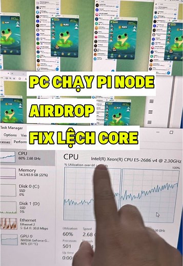 Setup PC cho Ae Pi node, Airdrop #mmo #airdrop #Node #pinetwork #Pi #buildpc #soncheckreal