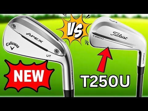 NEW Callaway Apex UT Iron vs Titleist U250 Utility - WHO WINS?