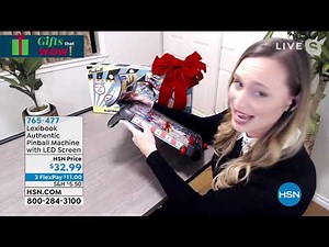 Lexibook Authentic Pinball Machine with LED Screen