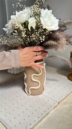 Turn old bottles into cute vases  Easy DIY that adds charm to any corner ✨ Save this for later!  #diyfurniture #upcycle #diyonabudget #diyinspo #handmadewithlove #weekendproject #diycrafts #homemade #bottlevase #upcycledecor | The Home Reset Studio | Facebook