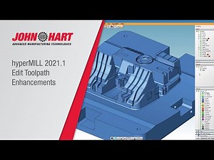hyperMILL 2021.1 - Edit Toolpath Enhancements
